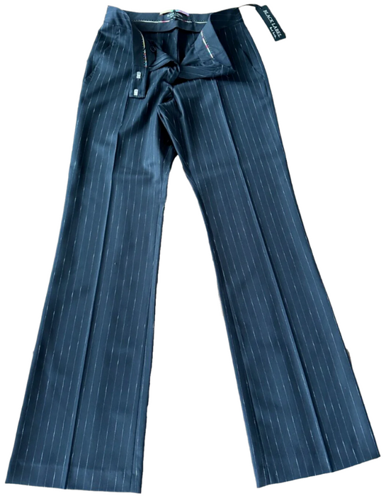Paul Smith Black Stripe Trousers - Size 44 - Elegant and Sophisticated