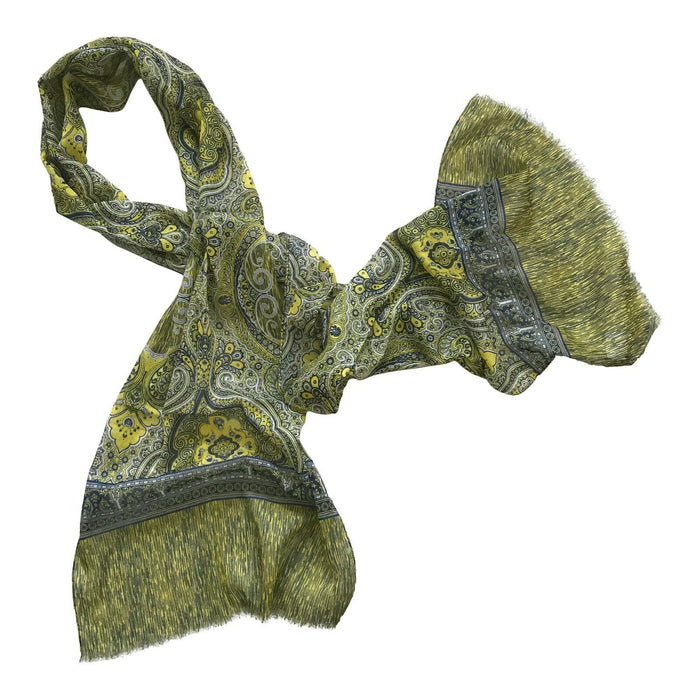 Paul Smith Scarf Women Paisley Scarf Length 170 cm x W 64cm 100% Cotton