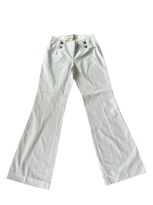 PAUL SMITH LIGHT GREY NAUTICAL TROUSERS - CHIC SEASIDE STYLE!
