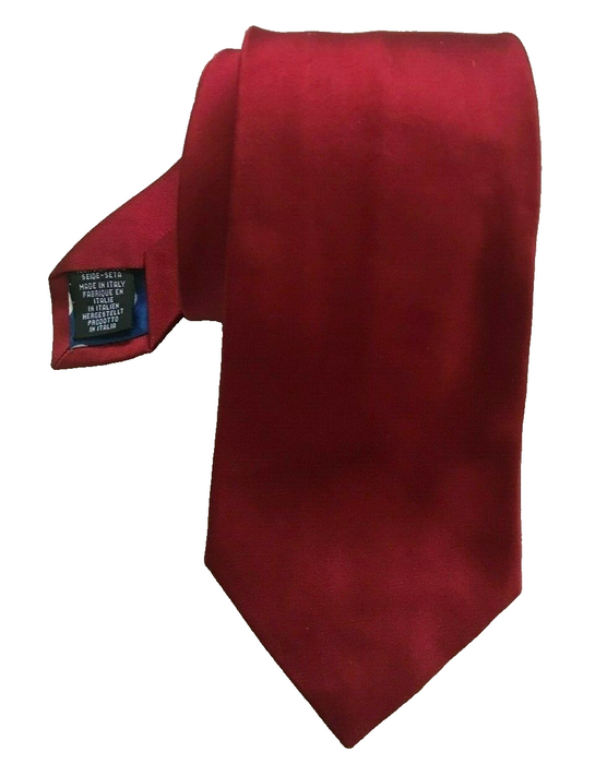 PAUL SMITH Red Silk Tie | MAINLINE | Blue Polka Lined| 8cm Width | Made in Italy