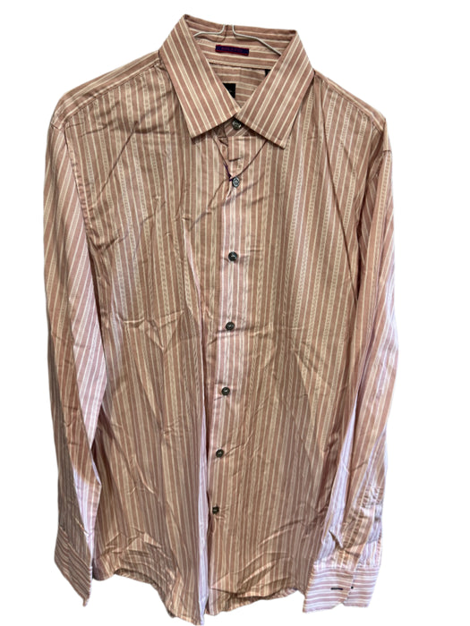 Paul Smith Long Sleeve Single Cuff Shirt - Size 16.5/41