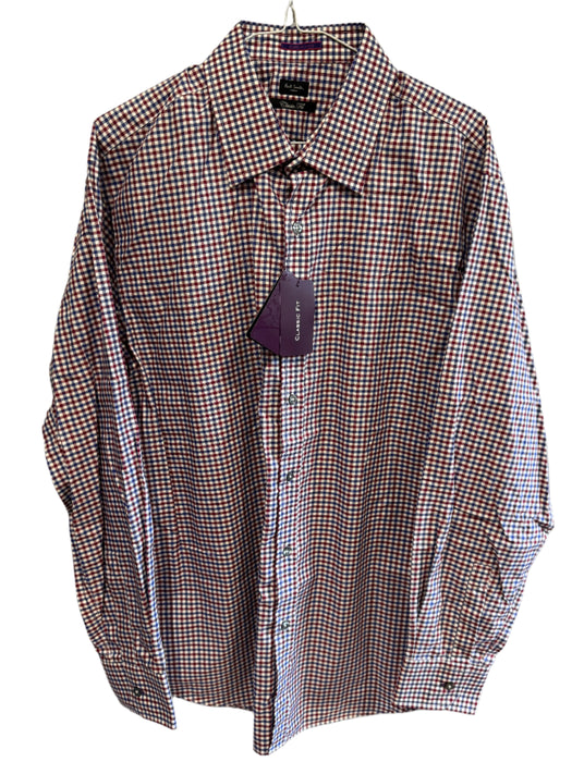 Paul Smith Multi-Check Dress Shirt Slim Fit | Size 17/43 | London Collection 👔