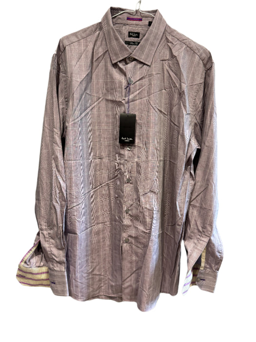 Paul Smith Slim Fit Multicolor Check Shirt - Size 17/43