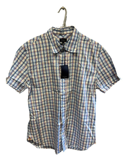Paul Smith Short Sleeve Shirt | Check Pattern | Size L
