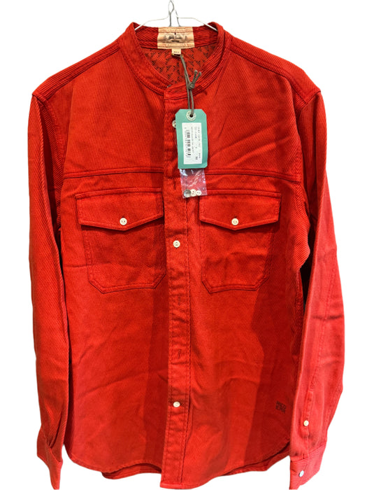Paul Smith Red Grandad Shirt | RED EAR | Long Sleeve Shirt | Limited Edition