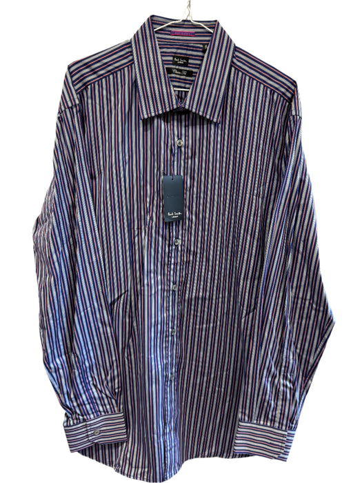 Paul Smith Stripe Dress Shirt Classic Fit | Size 17/43 | London Collection 👔