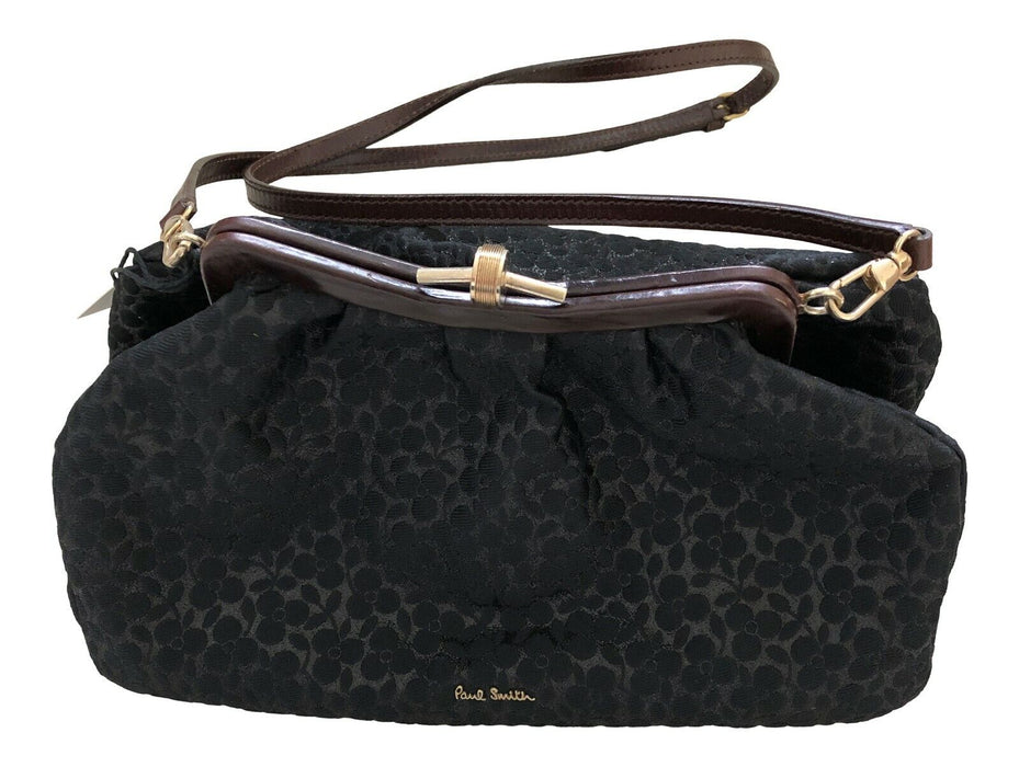 Paul Smith Black PUFFY Bag - Shoulder Bag with Push Lock
