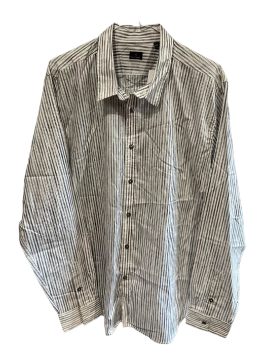 Paul Smith PS Long Sleeve Shirt | Stripe | PS "Hand" Buttons | Size XXL