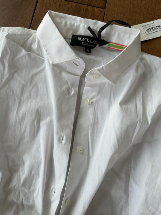 PAUL SMITH WOVEN DRESS - MODERN UTILITY CHIC! 42 / 52 UK 10
