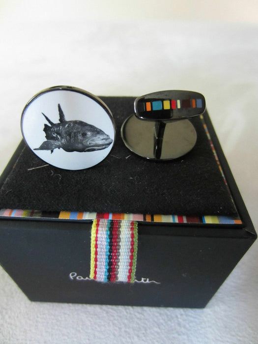 Paul Smith Ceramic Fish Cufflinks – Distinctive Design with Signature Detailing