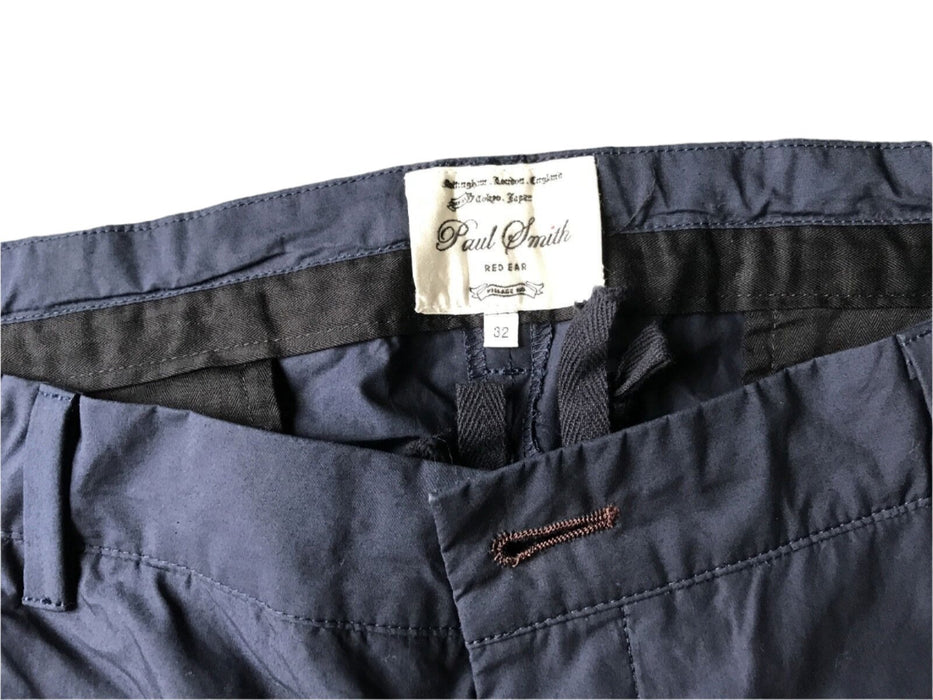 Paul Smith RED EAR Navy Water Repellent Slim Fit Trousers Golf 32R