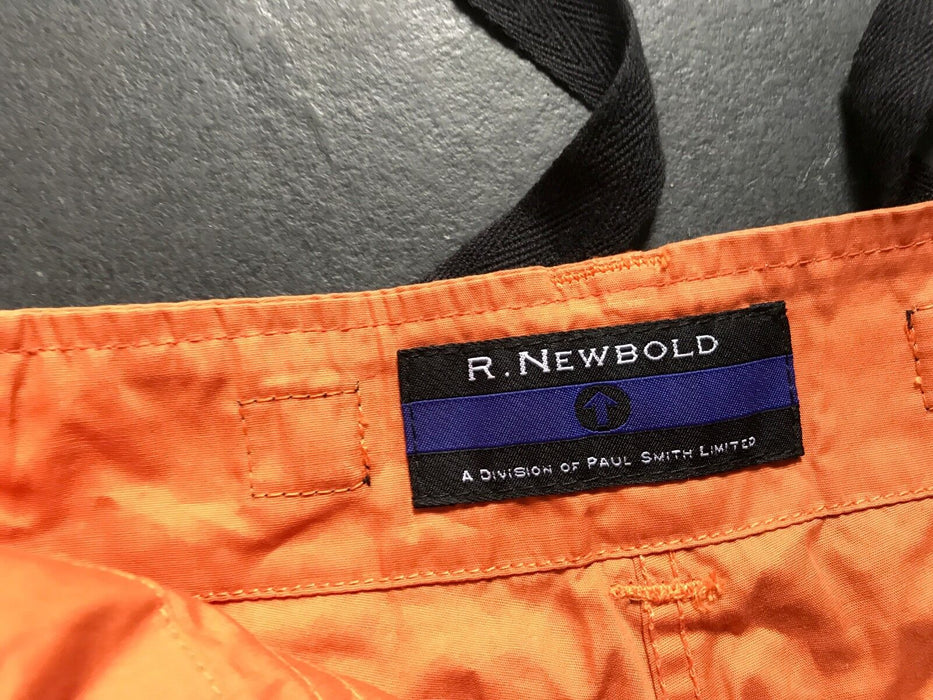 PAUL SMITH R. NEWBOLD WATERPROOF SHORTS - UTILITY STYLE WITH DESIGNER DETAIL!