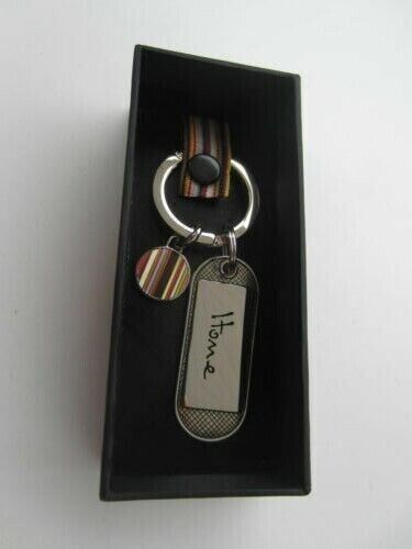 PAUL SMITH ENGRAVED KEYRING - DESIGNER STYLE AT YOUR FINGERTIPS!