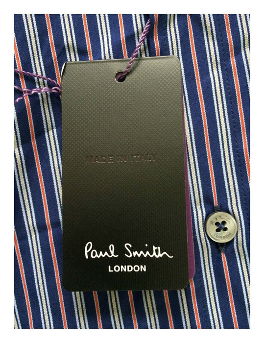 Paul Smith Stripe Dress Shirt Classic Fit | Size 17/43 | London Collection 👔