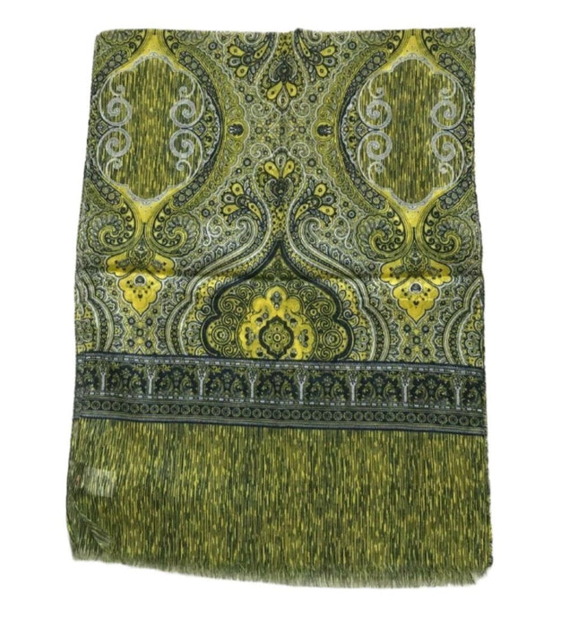 Paul Smith Scarf  Women Paisley Scarf  Length 170 cm x  W 64cm 100% Cotton