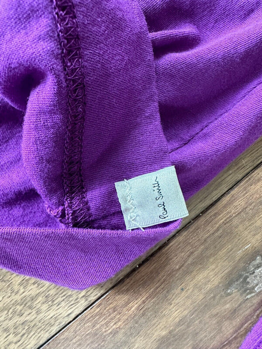 WOMEN'S PURPLE EMBROIDERED SHIRT - DISTINCTIVE DESIGNER STYLE!  size M