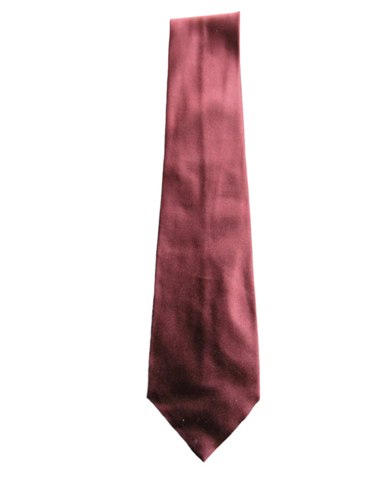 Paul Smith Burgundy Silk Tie | Red Rose Lining | 9cm width