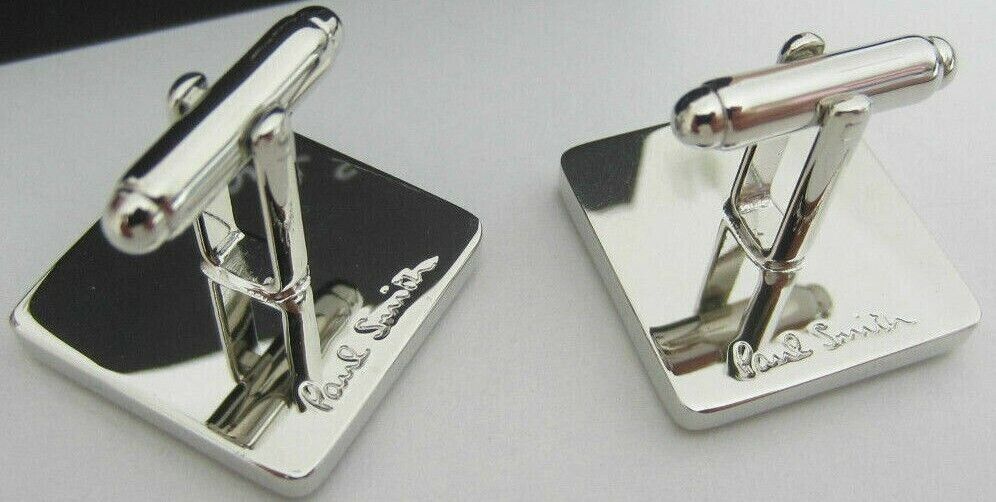 Paul Smith Lenticular Snow Woman “Pin-Up” Cufflinks – Ultra-Rare White Palladium Edition (New Old Stock – Early 2000s!)