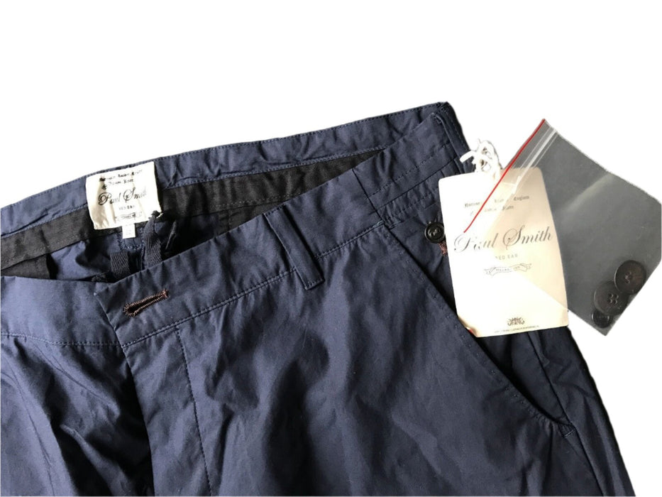 Paul Smith RED EAR Navy Water Repellent Slim Fit Trousers Golf 32R