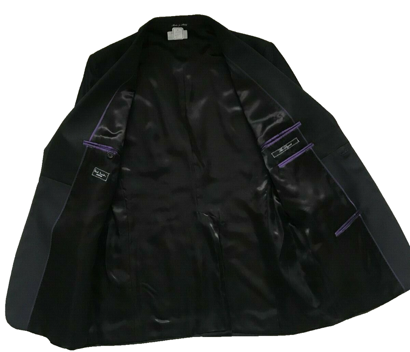 Paul Smith Evening Jacket - Black - Size 40/50 - Own Italian Elegance!