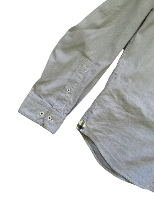 Hugo BOSS GREEN - Casual Shirt - Blue with stripe SLIM FIT  - Size XL