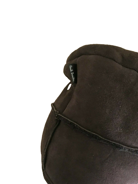 PAUL SMITH BROWN SHEEPSKIN HUNTER HAT - LUXURIOUS WINTER WARMTH!