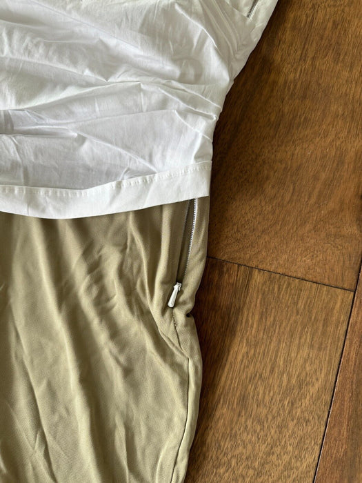 PAUL SMITH WOVEN DRESS - MODERN UTILITY CHIC! 42 / 52 UK 10