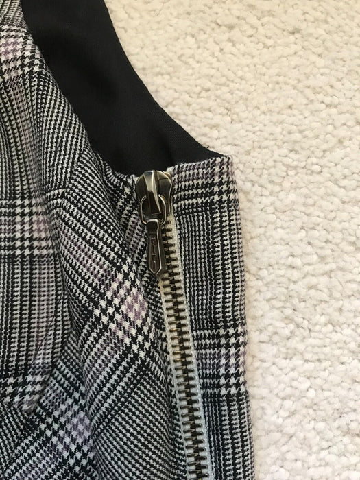 PAUL SMITH GREY CHECK WOVEN DRESS - TIMELESS ELEGANCE! 42 / 52 UK 10