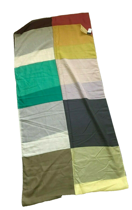 Paul Smith Multicolored Silk Shawl - 250cm x 60cm