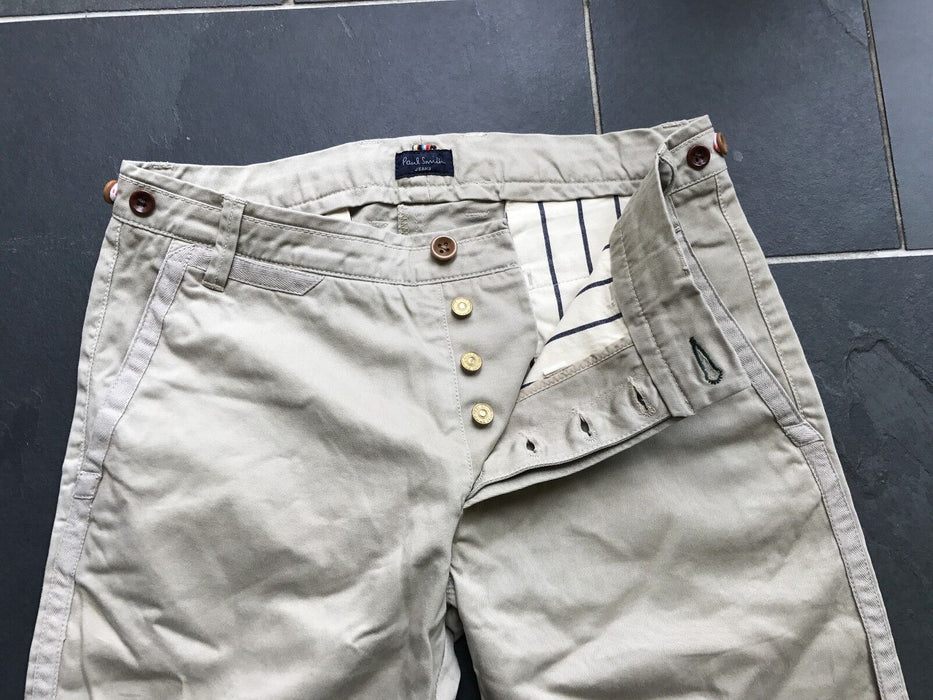 PAUL SMITH IVORY SHORTS - ESSENTIAL SUMMER STYLE! Size 28