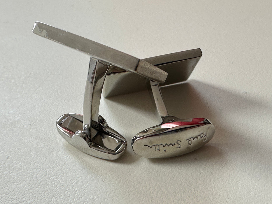 Paul Smith FLAG Cufflinks in Blue Red  & Grey