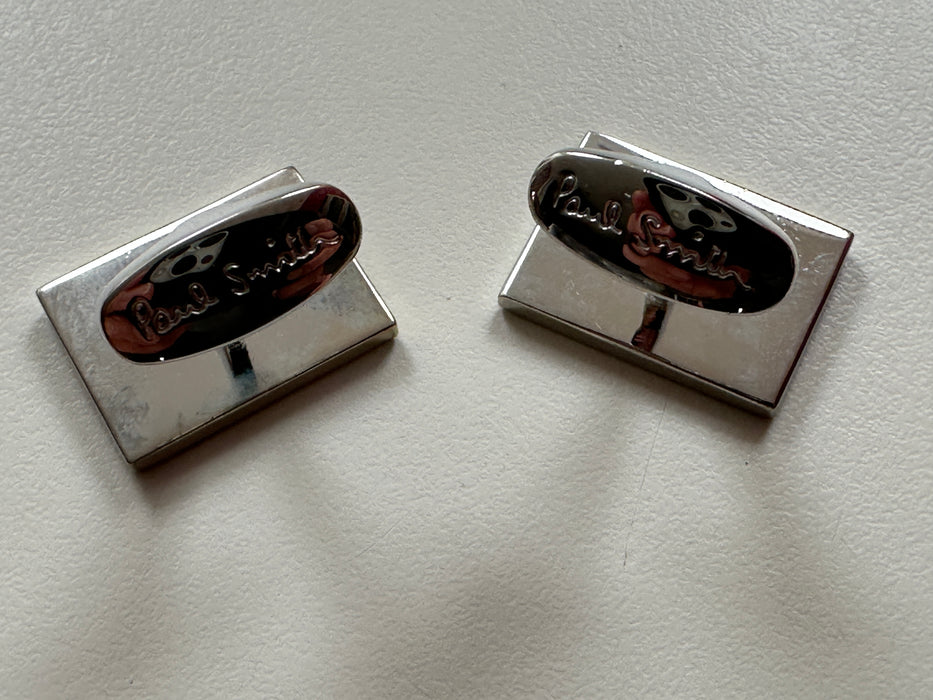 Paul Smith FLAG Cufflinks in Blue Red  & Grey