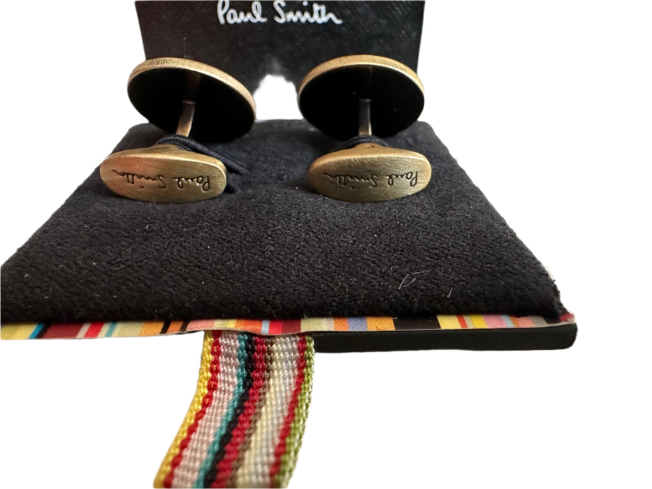 Paul Smith Cufflinks Gunmetal 2D Spider Rare Unique Limited Edition