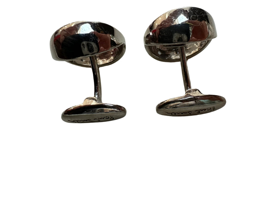 Paul Smith Cufflinks Round with  stone insert