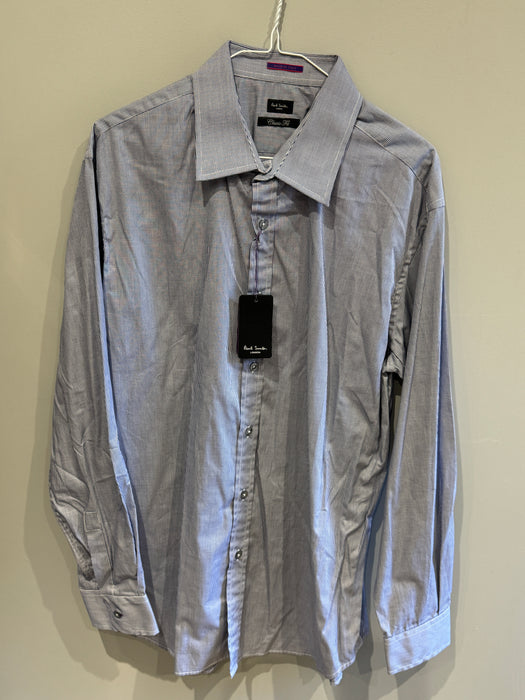 Paul Smith  Shirt | Blue Micro check | Size 17 / 43 | Classic fit | London Collection