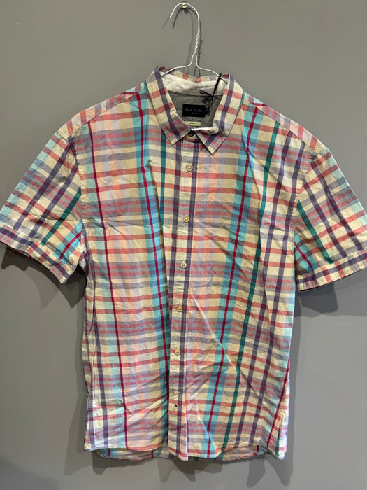 Paul Smith check short sleeved shirt | Size M