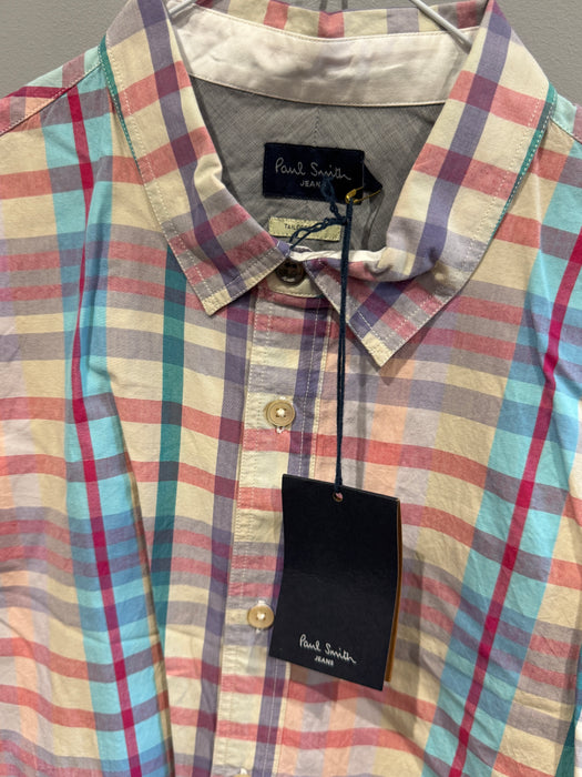 Paul Smith check short sleeved shirt | Size M
