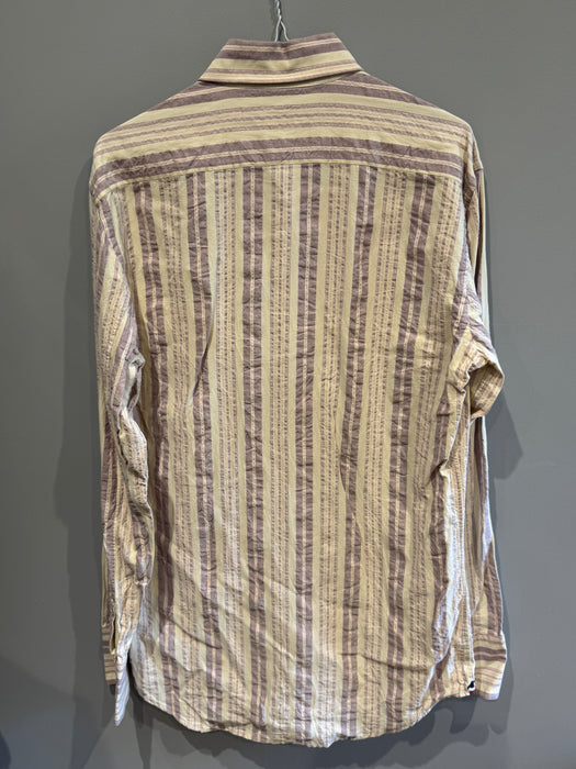 Paul Smith shirt MAINLINE Long Sleeve Purple Stripe Casual Shirt BRAND NEW