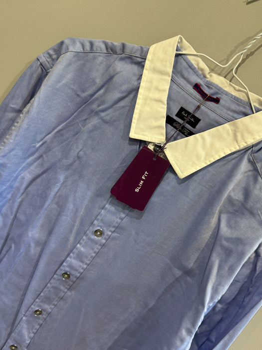 Paul Smith Blue Dress Shirt Slim Fit | Size 17/43 | London Collection 👔