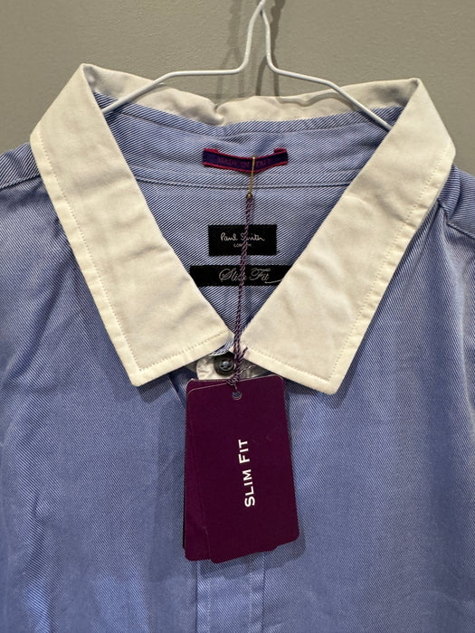 Paul Smith Blue Dress Shirt Slim Fit | Size 17/43 | London Collection 👔