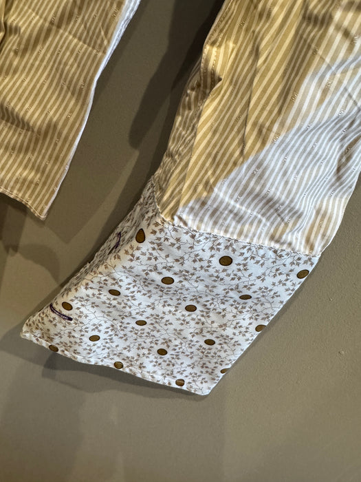 Paul Smith Long Sleeve Shirt with Double Cuffs - Size 16.5/42 RRP £250