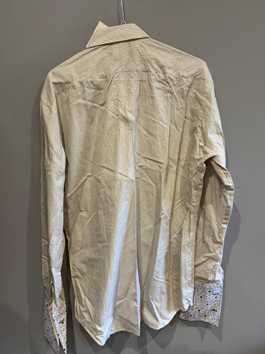 Paul Smith Long Sleeve Shirt with Double Cuffs - Size 16.5/42 RRP £250