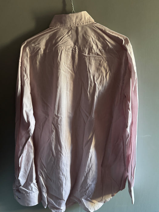Paul Smith Slim Fit Feint Red Stripe Shirt - Size 16.5/42
