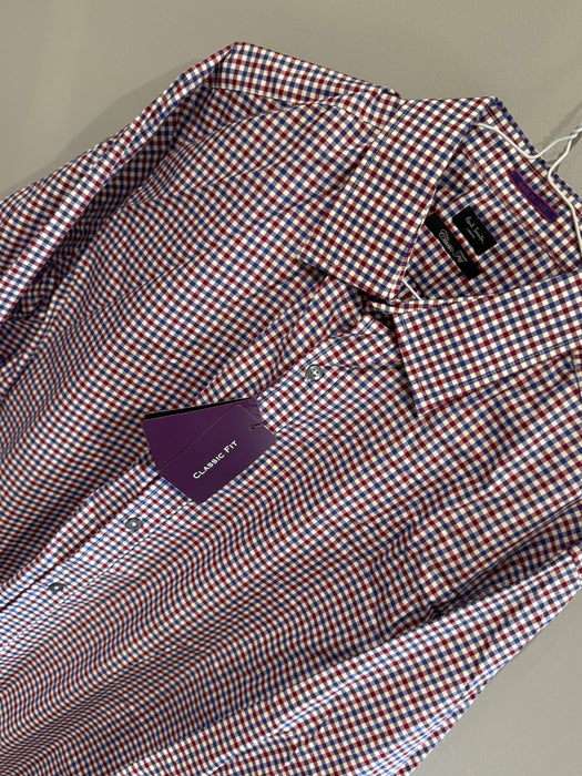 Paul Smith Multi-Check Dress Shirt Slim Fit | Size 17/43 | London Collection 👔