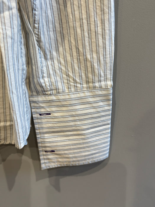 Paul Smith Blue Striped Dress Shirt | Double Cuff | Size 15.5 | London Collection 👔
