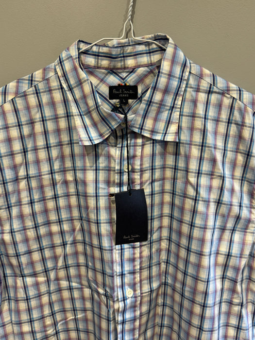 Paul Smith Short Sleeve Shirt | Check Pattern | Size L