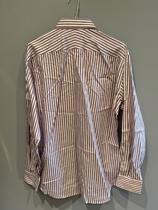 Paul Smith Classic Fit Red Stripe Shirt - Size 16.5/42