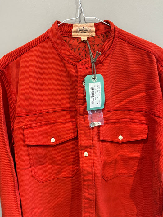 Paul Smith Red Grandad Shirt | RED EAR | Long Sleeve Shirt | Limited Edition