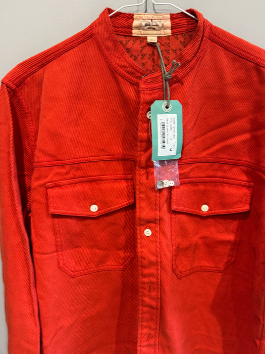 Paul Smith Red Grandad Shirt | RED EAR | Long Sleeve Shirt | Limited Edition