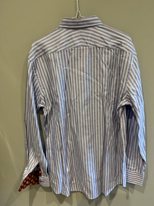 ポール・スミス ストライプ ドレスシャツ スリムフィット | サイズ 17 | ロンドンコレクション 👔